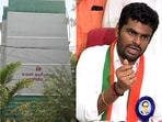 Taking to X, Annamalai posted pictures of the quarters and wrote, “Under the DMK government, not a single day passes in Tamil Nadu without a murder.”