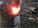 Authorities have sounded a high alert after an explosion occured near Red Fort Metro Station Authorities have sounded a high alert after an explosion occured near Red Fort Metro Station
