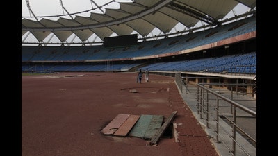 A Sports ministry official said plans are still at a nascent stage (Hindustan Times) A Sports ministry official said plans are still at a nascent stage (Hindustan Times)
