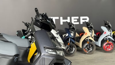 Ather Energy's sales rose 67% year-on-year to 65,595 units for a market share that improved 530 basis points to 17.4% in Q2 FY26. (Tushar Deep Singh/HT) Ather Energy's sales rose 67% year-on-year to 65,595 units for a market share that improved 530 basis points to 17.4% in Q2 FY26. (Tushar Deep Singh/HT)