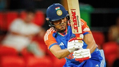 Shubman Gill's form as an T20I opener has left a lot to be desired. (AFP) Shubman Gill's form as an T20I opener has left a lot to be desired. (AFP)