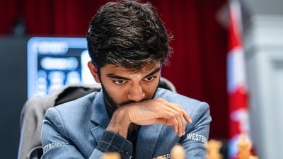 Chess World Cup 2025: D Gukesh crashed to a third-round exit. (HT_PRINT)