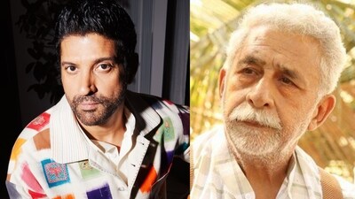 Farhan Akhtar has slammed Naseeruddin Shah's criticism of his performance in the 2013 film Bhaag Milkha Bhaag Farhan Akhtar has slammed Naseeruddin Shah's criticism of his performance in the 2013 film Bhaag Milkha Bhaag