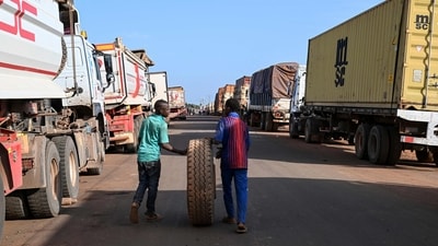 A major fuel blockade has pushed Mali into an economic crisis, forcing authorities to shut schools and limit access to electricity. (AFP) A major fuel blockade has pushed Mali into an economic crisis, forcing authorities to shut schools and limit access to electricity. (AFP)