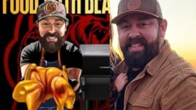 Michael Duarte aka FoodwithBearHands passed away in Texas. (GoFundMe and Instagram/ Michael Duarte)