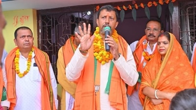 Ratnesh Kumar, the BJP's fresh face in the Bihar assembly election 2025, is a lawyer who fought a case related to the AI video of PM Modi's mother in the Patna High Court. (Ratnesh Kushwaha/X) Ratnesh Kumar, the BJP's fresh face in the Bihar assembly election 2025, is a lawyer who fought a case related to the AI video of PM Modi's mother in the Patna High Court. (Ratnesh Kushwaha/X)