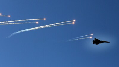 Sukhoi Su-30 and Rafale were among the aircraft deployed. (X) Sukhoi Su-30 and Rafale were among the aircraft deployed. (X)