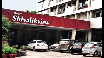 View of Hotel Shivalikview at Sector 17 in Chandigarh (Keshav Singh/HT) View of Hotel Shivalikview at Sector 17 in Chandigarh (Keshav Singh/HT)