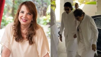 Bollywood stars arrive at Zarine Khan's prayer meet in Mumbai. Bollywood stars arrive at Zarine Khan's prayer meet in Mumbai.
