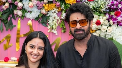 Imanvi and Prabhas will be seen together in Fauzi. (Instagram/imanvi1013) Imanvi and Prabhas will be seen together in Fauzi. (Instagram/imanvi1013)