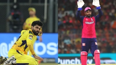 Ravindra Jadeja for CSK and Sanju Samson for RR. (Getty) Ravindra Jadeja for CSK and Sanju Samson for RR. (Getty)