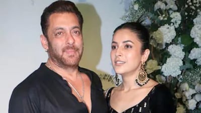Salman Khan and Shehnaaz Gill Salman Khan and Shehnaaz Gill