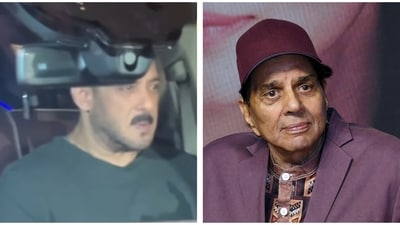 Salman Khan paid a visit to Breach Candy Hospital. Salman Khan paid a visit to Breach Candy Hospital.