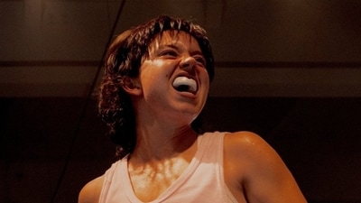 Sydney Sweeney plays former pro boxer Christy Martin in the film. Sydney Sweeney plays former pro boxer Christy Martin in the film.