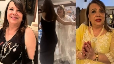 Farah Ali Khan posted a sweet video featuring her late mother Zarine Khan. Farah Ali Khan posted a sweet video featuring her late mother Zarine Khan.