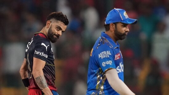 Rohit Sharma is yet to register a 600-plus run season in the IPL, unlike Virat Kohli, who has consistently enjoyed prolific campaigns with the bat. (PTI)