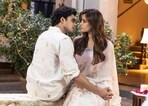Rasha and Abhay shoot an intimate romantic song for their next.