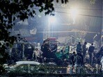 దిల్లీలో పేలుడు జరిగిన ఘటనాస్థలం..(REUTERS)