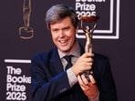Accepting his trophy at London's Old Billingsgate, Szalay thanked the judges for rewarding his “risky” novel. Accepting his trophy at London's Old Billingsgate, Szalay thanked the judges for rewarding his “risky” novel.