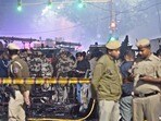 దిల్లీ పేలుడు జరిగిన ఘటనాస్థలం..(HT_PRINT)