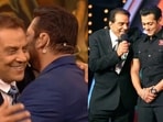 Dharmendra and Salman Khan Dharmendra and Salman Khan