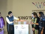 Every Commonwealth nation and territory will receive their own Baton for their celebrations and they can customise and decorate it to represent their culture. (PTI)