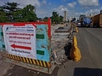 TMC Commissioner promises that the traffic on Ghodbunder Road will be smoother by December 2025 as 90 percent of the work on the route will be completed by the TMC and other agencies involved. (Praful Gangurde/HT Photo) TMC Commissioner promises that the traffic on Ghodbunder Road will be smoother by December 2025 as 90 percent of the work on the route will be completed by the TMC and other agencies involved. (Praful Gangurde/HT Photo)