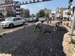 The administration has made it mandatory for every department to conduct its own inspection of roads built or recarpeted under its supervision. (HT Photo for representation)