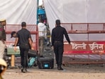 Security measures continue to remain stringent across the national capital, especially around borders and sensitive areas. Security measures continue to remain stringent across the national capital, especially around borders and sensitive areas.