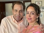Dharmendra and Hema Malini 