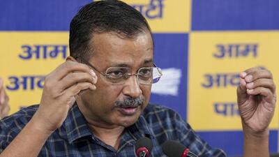 Aam Aadmi Party chief Arvind Kejriwal. (PTI)