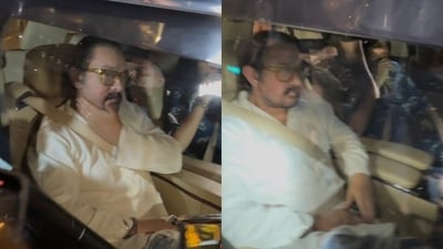 Aamir Khan and Gauri Spratt were spotted visiting Dharmendra at the hospital. Aamir Khan and Gauri Spratt were spotted visiting Dharmendra at the hospital.