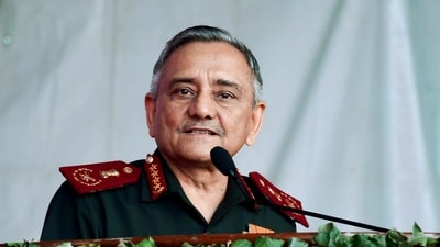 Chandigarh, Nov 09 (ANI):  Chief of Defence Staff General Anil Chauhan delivers a keynote on “Heartland and Rimland Powers in Multi-Domain Warfare and India” at 9th Military Literature Festival 2025, in Chandigarh on Sunday. (@HQ_IDS_India X/ANI Photo) (@HQ_IDS_India X)