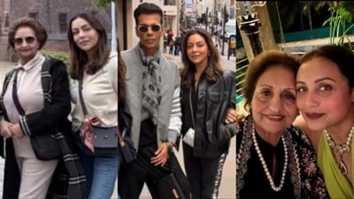 Gauri Khan shared photos of Karan Johar, mom Savita Chhibber and Rani Mukerji. Gauri Khan shared photos of Karan Johar, mom Savita Chhibber and Rani Mukerji.