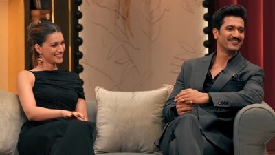 Kriti Sanon and Vicky Kaushal Kriti Sanon and Vicky Kaushal
