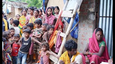 Nearly 88% of Bihar’s population still lives in rural areas, underlining the absence of urbanisation and industrialisation. (HT Archive) Nearly 88% of Bihar’s population still lives in rural areas, underlining the absence of urbanisation and industrialisation. (HT Archive)