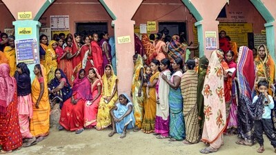 Leading pollsters, such as Axis My India, P-Marq, Matrize, and Peoples Pulse, will release their projections from 6:30 pm. (PTI) Leading pollsters, such as Axis My India, P-Marq, Matrize, and Peoples Pulse, will release their projections from 6:30 pm. (PTI)