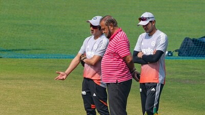 India's captain Shubman Gill and head coach Gautam Gambhir during a training session ahead of the first Test match against South Africa (PTI) India's captain Shubman Gill and head coach Gautam Gambhir during a training session ahead of the first Test match against South Africa (PTI)