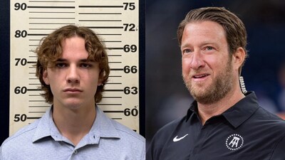 Patrick McClintock (L) and Barstool Sports founder, Dave Portnoy. (Starkville PD and file photos) Patrick McClintock (L) and Barstool Sports founder, Dave Portnoy. (Starkville PD and file photos)