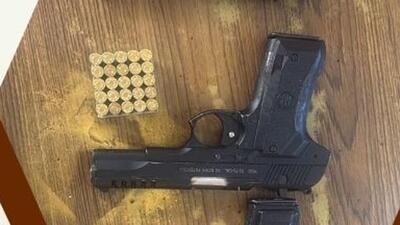 Police recovered three foreign-made guns and 25 live cartridges; suspect linked to supply of weapons for recent shootings in Gurugram. (HT) Police recovered three foreign-made guns and 25 live cartridges; suspect linked to supply of weapons for recent shootings in Gurugram. (HT)