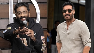 The internet digs out Pranit More's old video roasting Ajay Devgn's dance. The internet digs out Pranit More's old video roasting Ajay Devgn's dance.
