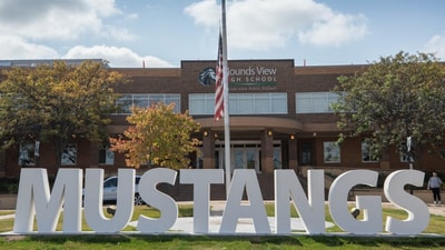 Mounds View High School is located in Ramsey County, Minnesota. (X/@moundsviewhigh) Mounds View High School is located in Ramsey County, Minnesota. (X/@moundsviewhigh)