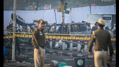 The Delhi Police Special Cell’s report details forensic and technical evidence, including dump data and footage identifying the accused. (Sanchit Khanna/HT) The Delhi Police Special Cell’s report details forensic and technical evidence, including dump data and footage identifying the accused. (Sanchit Khanna/HT)