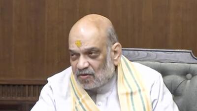 Union home minister Amit Shah reviews the security situation in the national capital and other parts of the country following the blast near Delhi’s Red Fort that claimed 12 lives. (Ministry of Home Affairs) Union home minister Amit Shah reviews the security situation in the national capital and other parts of the country following the blast near Delhi’s Red Fort that claimed 12 lives. (Ministry of Home Affairs)