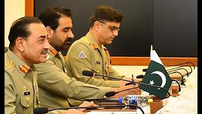 Unlike some of his predecessors who favoured reconciliation or détente with India, Munir has left little doubt about his anti-India stance. (AFP/ISPR) Unlike some of his predecessors who favoured reconciliation or détente with India, Munir has left little doubt about his anti-India stance. (AFP/ISPR)