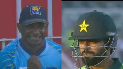 Wanindu Hasaranga produced a ripper to get the better of Babar Azam (Screengrabs - X) Wanindu Hasaranga produced a ripper to get the better of Babar Azam (Screengrabs - X)