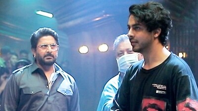 Arshad Warsi and Aryan Khan Arshad Warsi and Aryan Khan