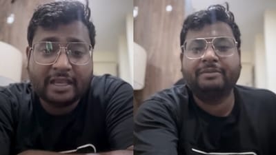 A Gurgaon man’s video showed how long work hours left him exhausted. (Instagram/director_dayal) A Gurgaon man’s video showed how long work hours left him exhausted. (Instagram/director_dayal)