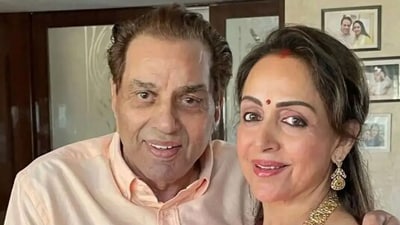 Dharmendra and Hema Malini Dharmendra and Hema Malini