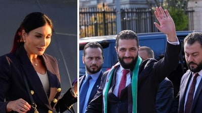 Laura Loomer has meltdown over video of Ahmed al-Sharaa greeting supporters outside White House (AP Photo/Chris Szagola, File, AP/PTI (AP11_11_2025_000005A))